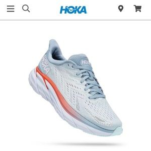 HOKA Women’s Clifton 8, Worn 2x